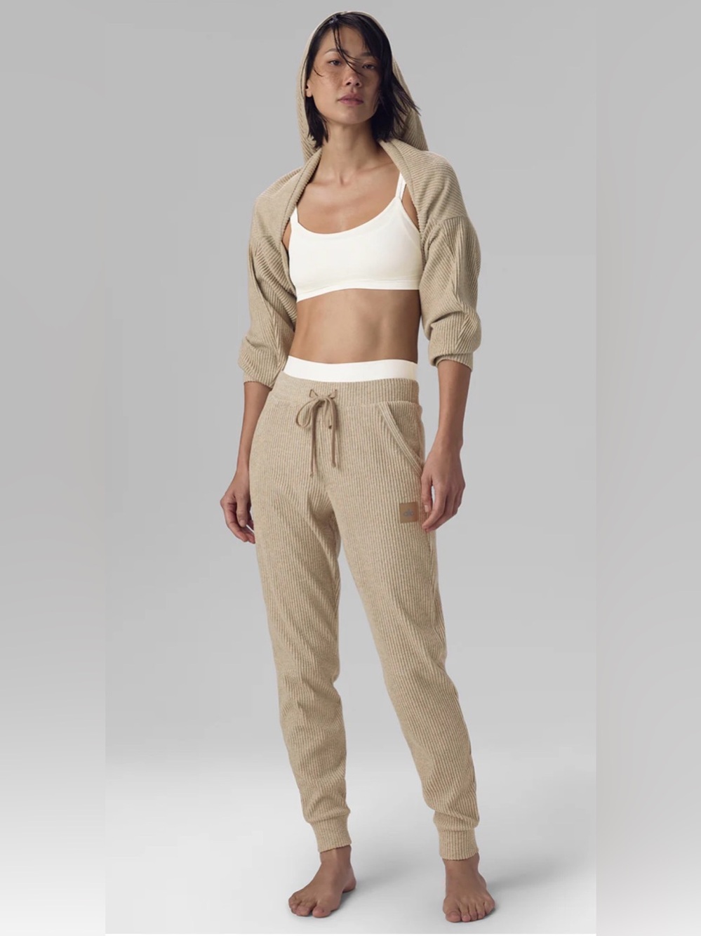 🤍✨ Alo Muse Ribbed Lounge Jogger XS ✨🤍